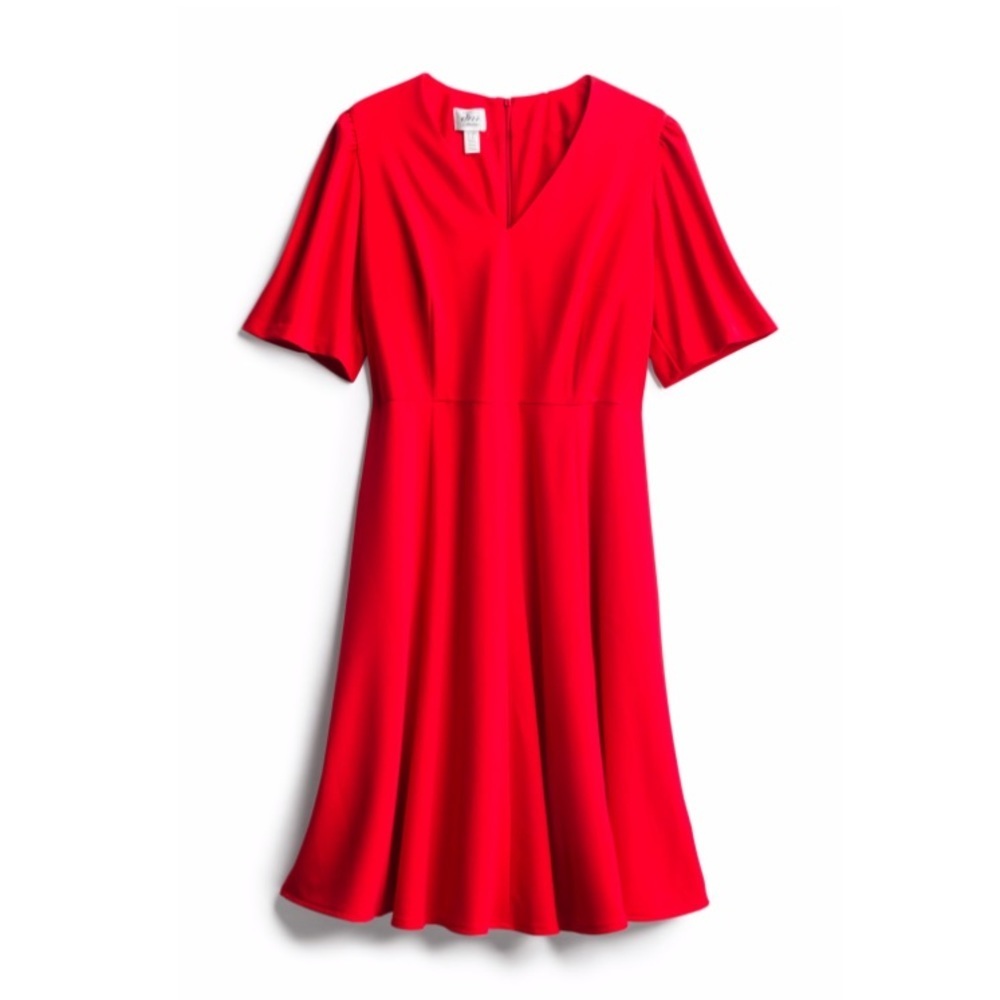 DM Collection Holiday Knockout Red Dress
